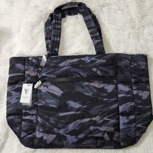Victoria's Secret Multicolor Live On Point Puffer Tote